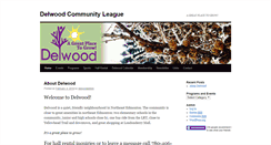Desktop Screenshot of delwood.ca