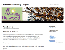 Tablet Screenshot of delwood.ca